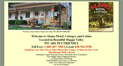 Desktop Screenshot of alamo-motel.com